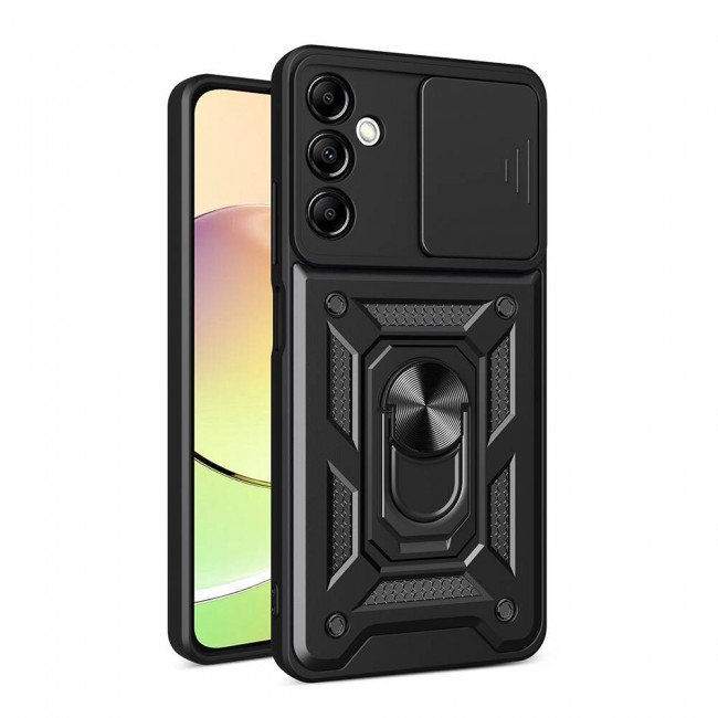 Galaxy A14 Kılıf Magnetik Standlı Kamera Korumalı Zore Sürgülü Vega Kapak Galaxy A14 Kılıf Magnetik Standlı Kamera Korumalı Zore Sürgülü Vega Kapak