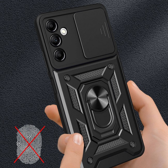 Galaxy A14 Kılıf Magnetik Standlı Kamera Korumalı Zore Sürgülü Vega Kapak Galaxy A14 Kılıf Magnetik Standlı Kamera Korumalı Zore Sürgülü Vega Kapak
