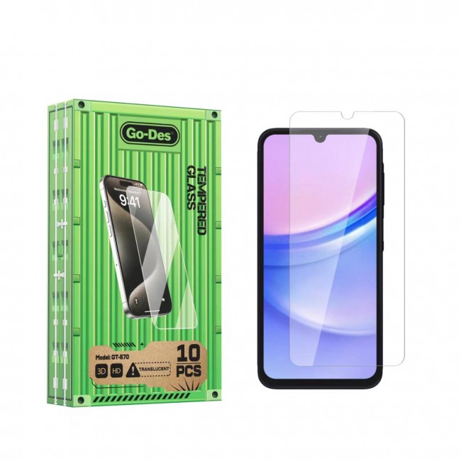 Galaxy A15 Go Des Parmak İzi Bırakmayan 9H Oleofobik Bom Glass Ekran Koruyucu 10'lu Paket Galaxy A15 Go Des Parmak İzi Bırakmayan 9H Oleofobik Bom Glass Ekran Koruyucu 10'lu Paket