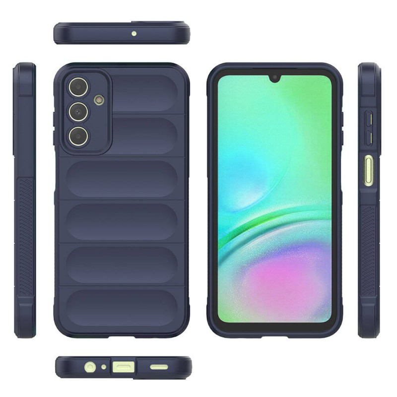 Bal-z Galaxy A15 Kılıf Esnek TPU Oyuklu Arka Yüzey Tasarımlı  Etnik Silikon Kapak