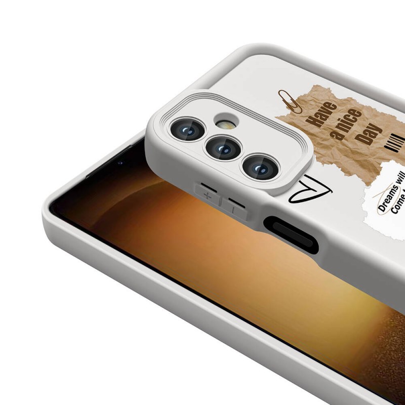 Bal-z Galaxy A15 Kılıf Kamera Korumalı Baskılı Arka Yüzey  Klas Kapak