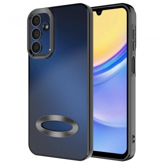 Galaxy A15 Kılıf Kamera Korumalı Logo Gösteren Zore Omega Kapak Galaxy A15 Kılıf Kamera Korumalı Logo Gösteren Zore Omega Kapak