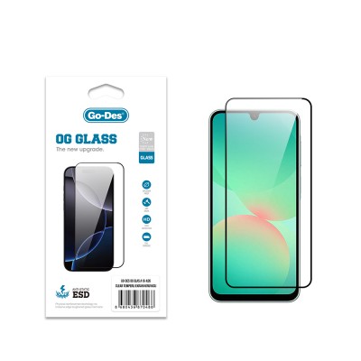 Bal-z Galaxy A16 Go Des OG Glass Antistatik Temperli Cam Ekran Koruyucu