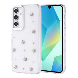 Galaxy A16 Kılıf Airbag Tasarımlı Simli Şeffaf Zore Kutup Kapak Galaxy A16 Kılıf Airbag Tasarımlı Simli Şeffaf Zore Kutup Kapak