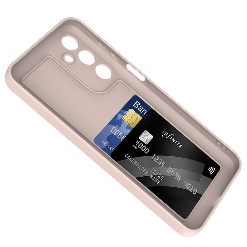 Bal-z Galaxy A16 Kılıf Kamera Korumalı Kartlık Hazneli Zore Vitra Kapak