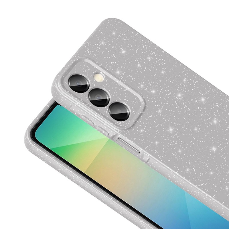 Bal-z Galaxy A16 Kılıf Kamera Korumalı Simli Lüks Zore Koton Kapak