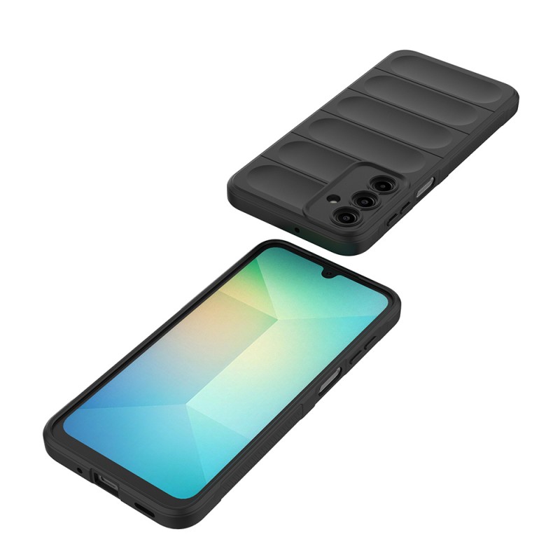 Bal-z Galaxy A17 Kılıf Esnek TPU Oyuklu Arka Yüzey Tasarımlı  Etnik Silikon Kapak