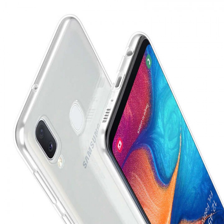 Galaxy A20E Kılıf Zore Süper Silikon Kapak