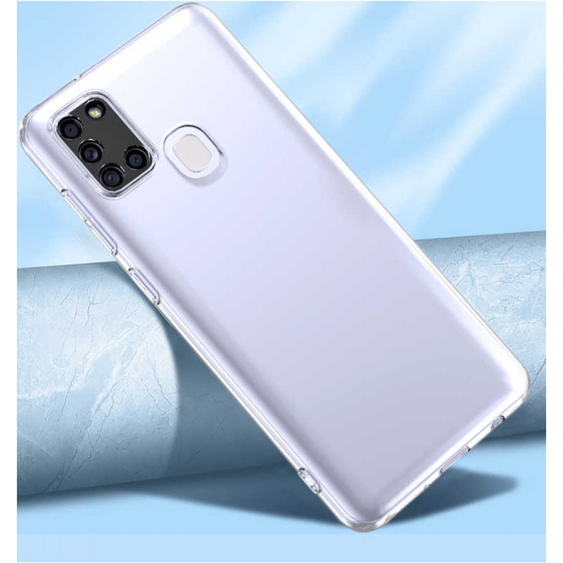 Bal-z Galaxy A21S Kılıf  Kamera Korumalı Süper Silikon Kapak