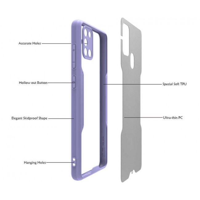Galaxy A21S Kılıf Zore Parfe Kapak Galaxy A21S Kılıf Zore Parfe Kapak