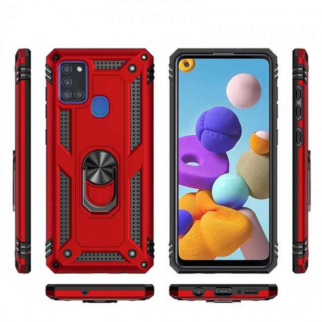 Galaxy A21S Kılıf Zore Vega Kapak Galaxy A21S Kılıf Zore Vega Kapak