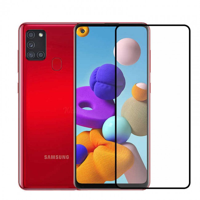 Galaxy A21S Zore Kenarları Kırılmaya Dayanıklı Cam Ekran Koruyucu Galaxy A21S Zore Kenarları Kırılmaya Dayanıklı Cam Ekran Koruyucu