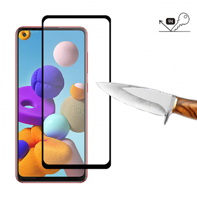 Galaxy A21S Zore Kenarları Kırılmaya Dayanıklı Cam Ekran Koruyucu Galaxy A21S Zore Kenarları Kırılmaya Dayanıklı Cam Ekran Koruyucu