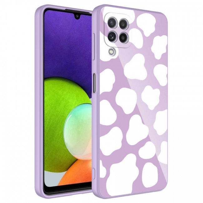 Galaxy A22 4G Kılıf Kamera Korumalı Desenli Sert Silikon Zore Epoksi Kapak Galaxy A22 4G Kılıf Kamera Korumalı Desenli Sert Silikon Zore Epoksi Kapak