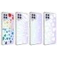 Galaxy A22 4G Kılıf Zore M-Blue Desenli Kapak Galaxy A22 4G Kılıf Zore M-Blue Desenli Kapak
