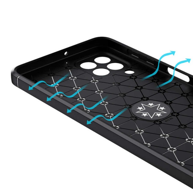 Bal-z Galaxy A22 4G Kılıf  Ravel Silikon Kapak