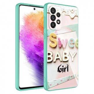 Galaxy A23 Kılıf Kamera Korumalı Desenli Sert Silikon Zore Epoksi Kapak Galaxy A23 Kılıf Kamera Korumalı Desenli Sert Silikon Zore Epoksi Kapak