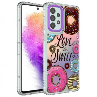 Galaxy A23 Kılıf Kamera Korumalı Renkli Desenli Sert Silikon Zore Korn Kapak Galaxy A23 Kılıf Kamera Korumalı Renkli Desenli Sert Silikon Zore Korn Kapak