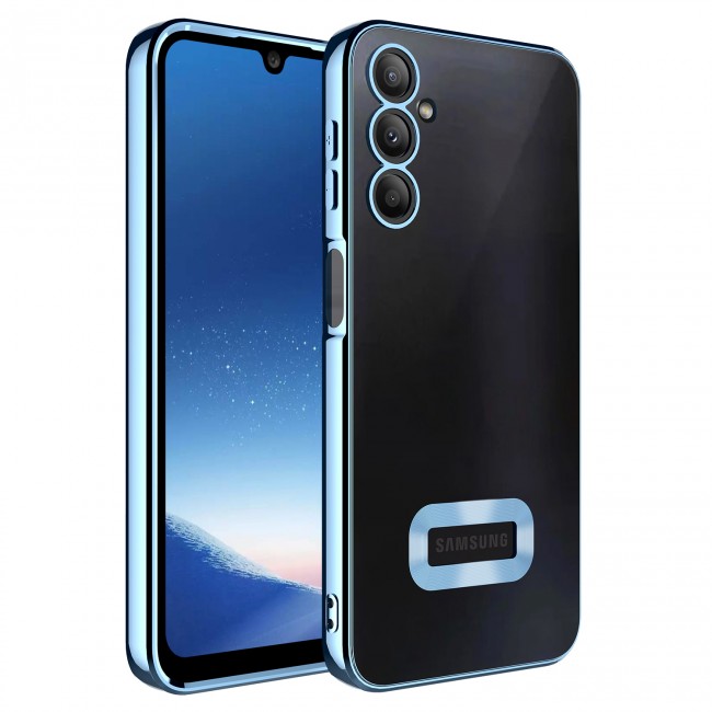 Galaxy A24 Kılıf Kamera Korumalı Logo Gösteren Zore Omega Kapak Galaxy A24 Kılıf Kamera Korumalı Logo Gösteren Zore Omega Kapak