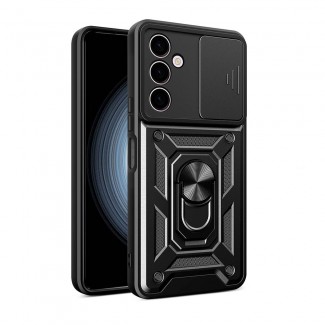 Galaxy A24 Kılıf Magnetik Standlı Kamera Korumalı Zore Sürgülü Vega Kapak Galaxy A24 Kılıf Magnetik Standlı Kamera Korumalı Zore Sürgülü Vega Kapak