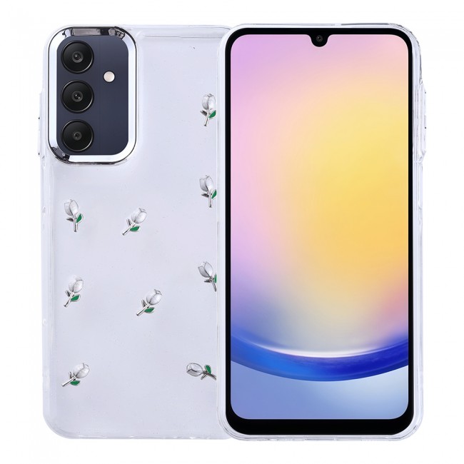 Galaxy A25 Kılıf Airbag Tasarımlı Simli Şeffaf Zore Kutup Kapak Galaxy A25 Kılıf Airbag Tasarımlı Simli Şeffaf Zore Kutup Kapak