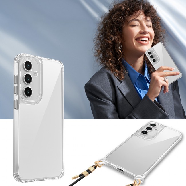 Galaxy A25 Kılıf Airbagli Takılabilir Askı Aparatlı Zore Snap Silikon Kapak Galaxy A25 Kılıf Airbagli Takılabilir Askı Aparatlı Zore Snap Silikon Kapak