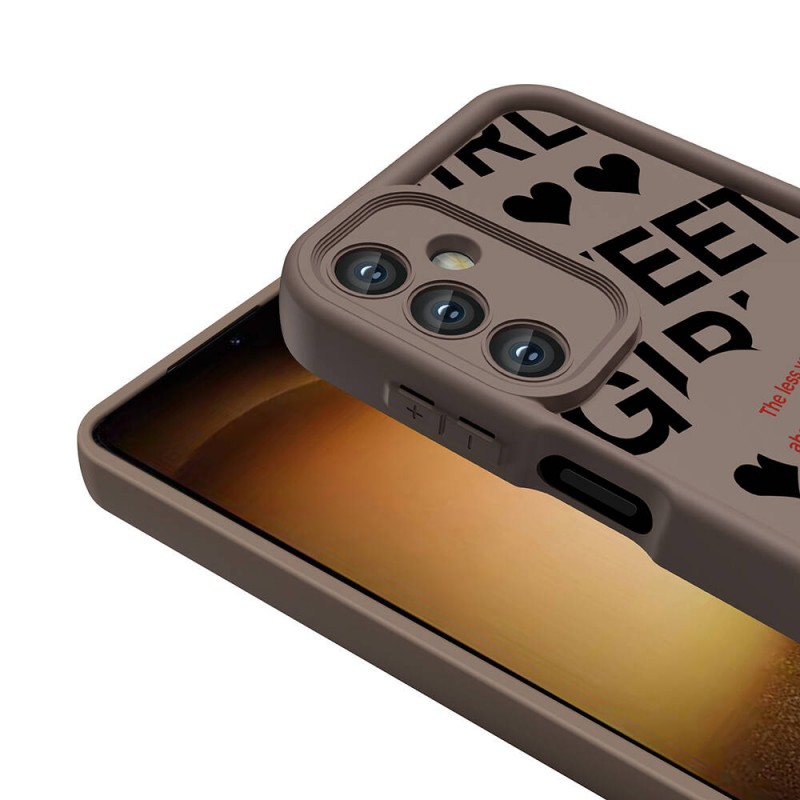 Bal-z Galaxy A25 Kılıf Kamera Korumalı Baskılı Arka Yüzey  Klas Kapak