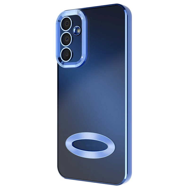 Bal-z Galaxy A25 Kılıf Kamera Korumalı Logo Gösteren  Omega Kapak