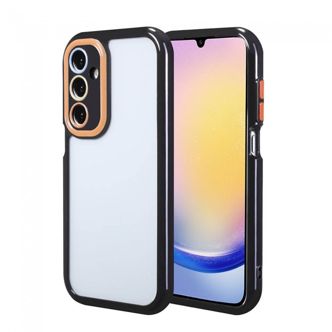 Galaxy A25 Kılıf Kamera Korumalı Renkli Kenar ve Çerçeve Tasarımlı Zore Vitamin Kapak Galaxy A25 Kılıf Kamera Korumalı Renkli Kenar ve Çerçeve Tasarımlı Zore Vitamin Kapak