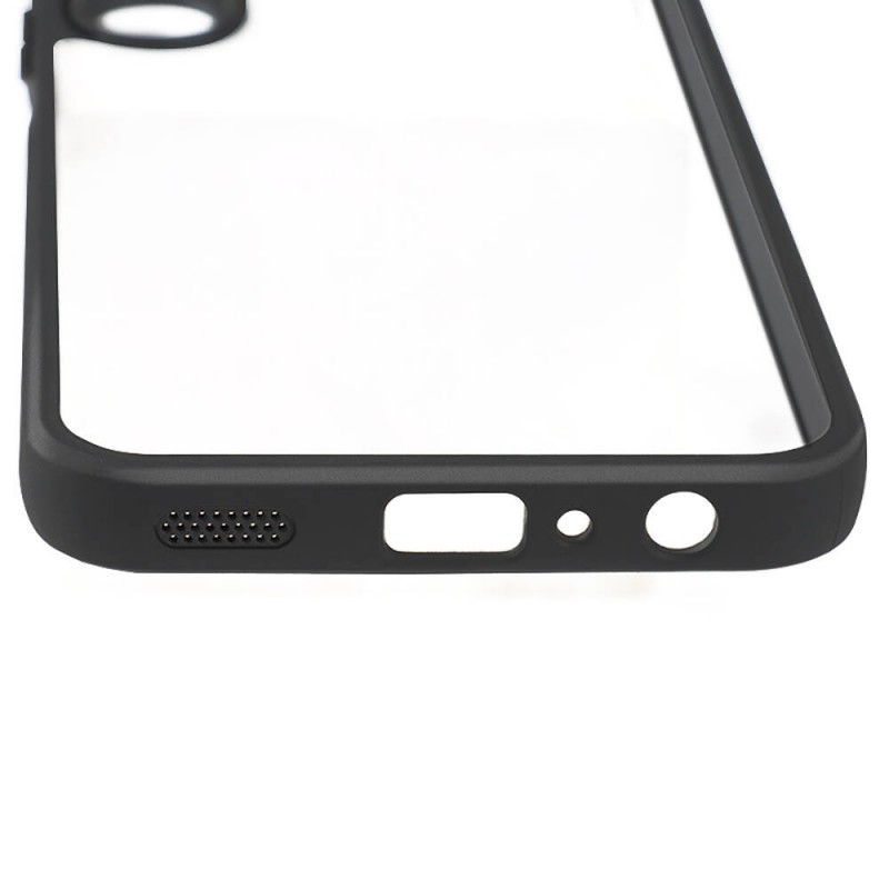 Bal-z Galaxy A25 Kılıf Kamera Korumalı Şeffaf Arka Yüzey  New Roll Kapak