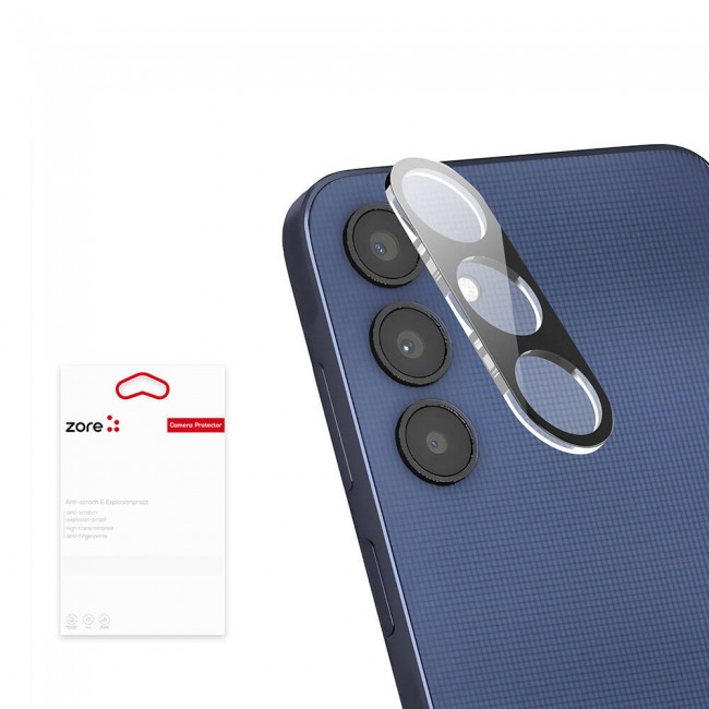 Galaxy A25 Zore 3D Kamera Camı Galaxy A25 Zore 3D Kamera Camı