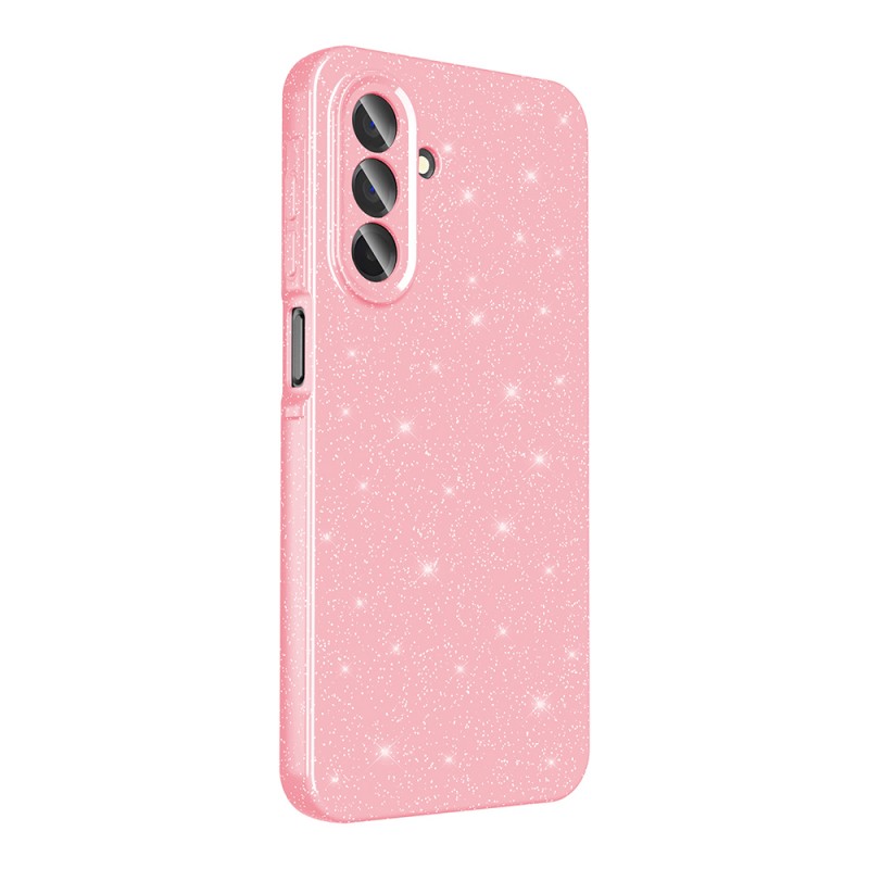 Bal-z Galaxy A26 Kılıf Kamera Korumalı Simli Lüks Zore Koton Kapak