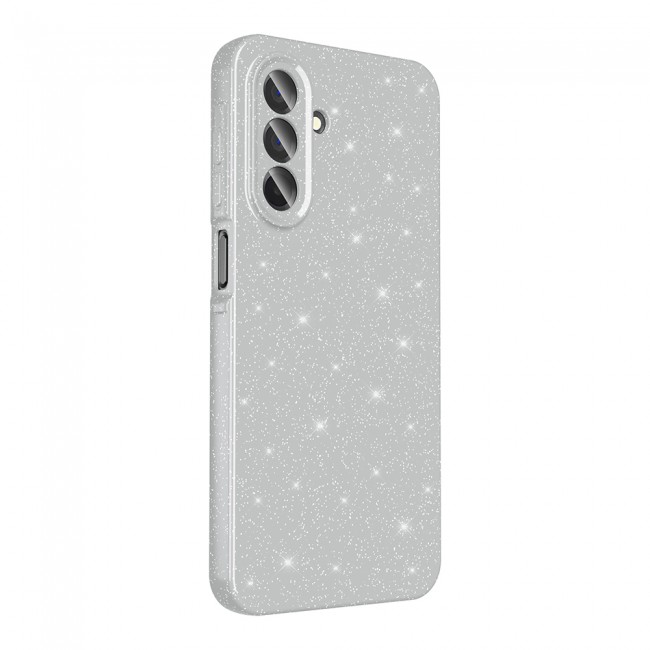 Galaxy A26 Kılıf Kamera Korumalı Simli Lüks Zore Koton Kapak