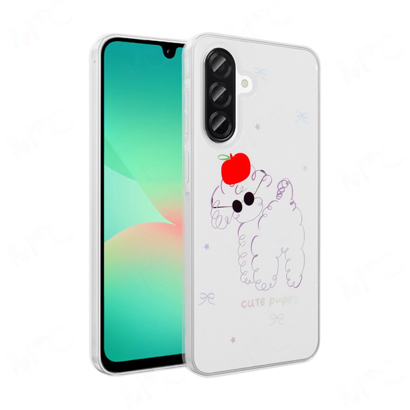 Bal-z Galaxy A26 Kılıf Şeffaf Figürlü Zore Folk Sert Kapak