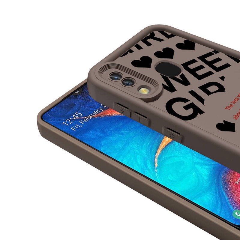 Bal-z Galaxy A30 Kılıf Kamera Korumalı Baskılı Arka Yüzey  Klas Kapak