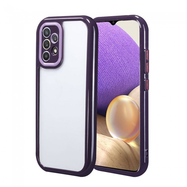 Galaxy A32 4G Kılıf Kamera Korumalı Renkli Kenar ve Çerçeve Tasarımlı Zore Vitamin Kapak Galaxy A32 4G Kılıf Kamera Korumalı Renkli Kenar ve Çerçeve Tasarımlı Zore Vitamin Kapak
