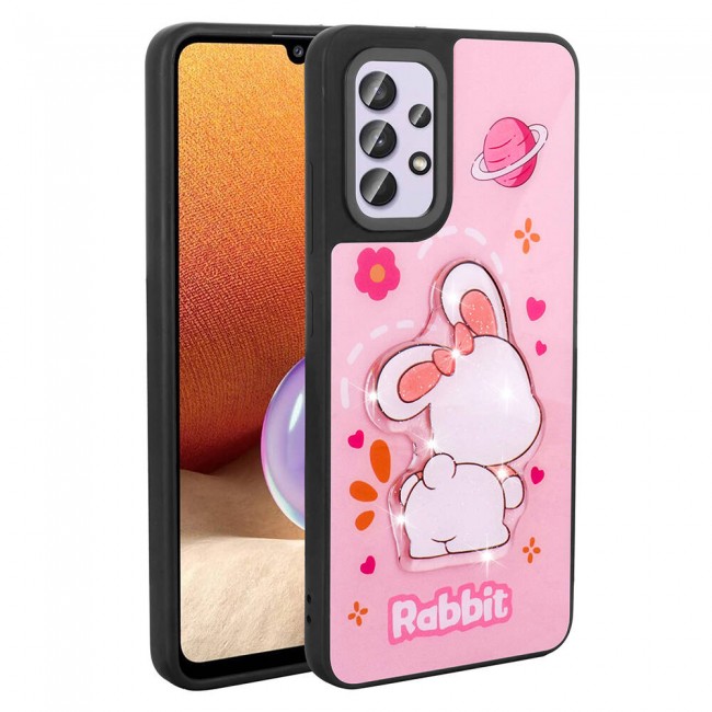 Galaxy A32 4G Kılıf Parlayan Kabartmalı İkonik Figürlü Zore Amas Silikon Kapak Galaxy A32 4G Kılıf Parlayan Kabartmalı İkonik Figürlü Zore Amas Silikon Kapak
