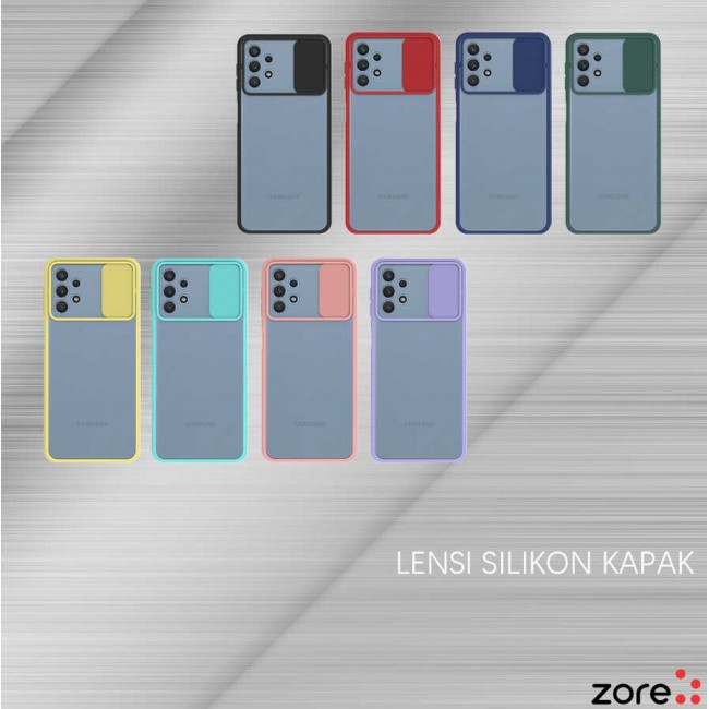 Galaxy A32 4G Kılıf Zore Lensi Kapak Galaxy A32 4G Kılıf Zore Lensi Kapak
