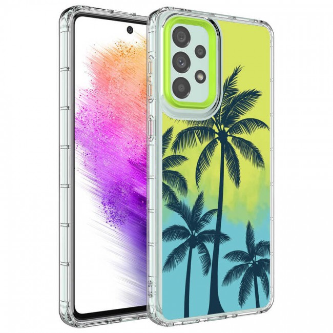Galaxy A33 5G Kılıf Kamera Korumalı Renkli Desenli Sert Silikon Zore Korn Kapak Galaxy A33 5G Kılıf Kamera Korumalı Renkli Desenli Sert Silikon Zore Korn Kapak