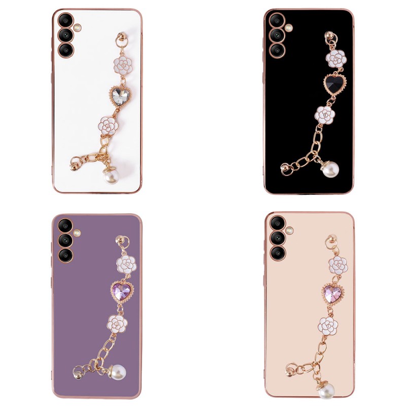 Bal-z Galaxy A34 Kılıf El Tutamaçlı Kamera Korumalı  Taka Silikon Kapak