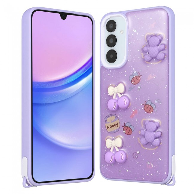 Galaxy A34 Kılıf Parlayan Simli Kabartma Figürlü Zore Cevze Kapak Galaxy A34 Kılıf Parlayan Simli Kabartma Figürlü Zore Cevze Kapak
