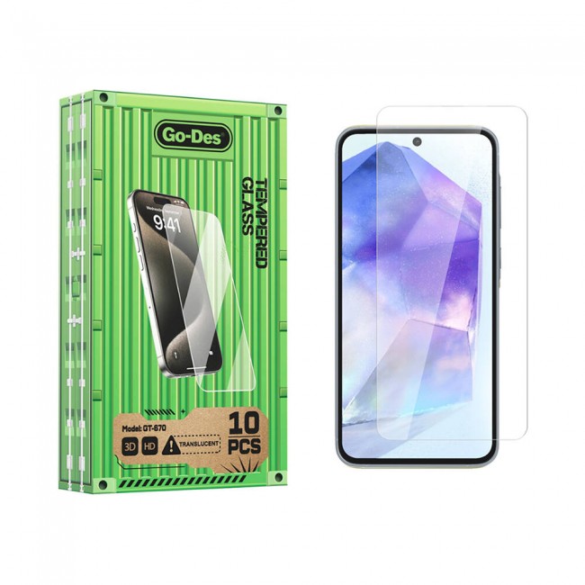 Galaxy A35 Go Des Parmak İzi Bırakmayan 9H Oleofobik Bom Glass Ekran Koruyucu 10'lu Paket Galaxy A35 Go Des Parmak İzi Bırakmayan 9H Oleofobik Bom Glass Ekran Koruyucu 10'lu Paket