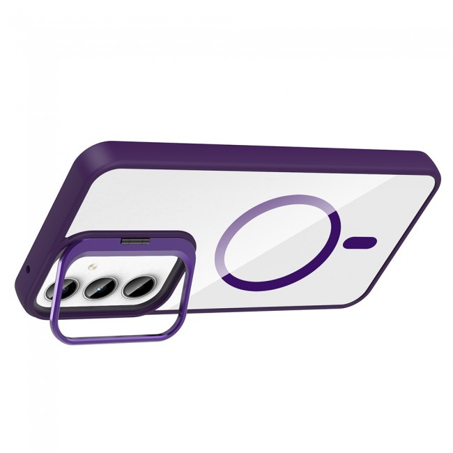 Galaxy A35 Kılıf Standlı ve Kamera Lens Hediyeli M-Safe Şarj Özellikli Zore Etro Kapak Galaxy A35 Kılıf Standlı ve Kamera Lens Hediyeli M-Safe Şarj Özellikli Zore Etro Kapak