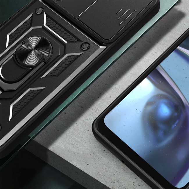 Galaxy A35 Kılıf Magnetik Standlı Kamera Korumalı Zore Sürgülü Vega Kapak Galaxy A35 Kılıf Magnetik Standlı Kamera Korumalı Zore Sürgülü Vega Kapak