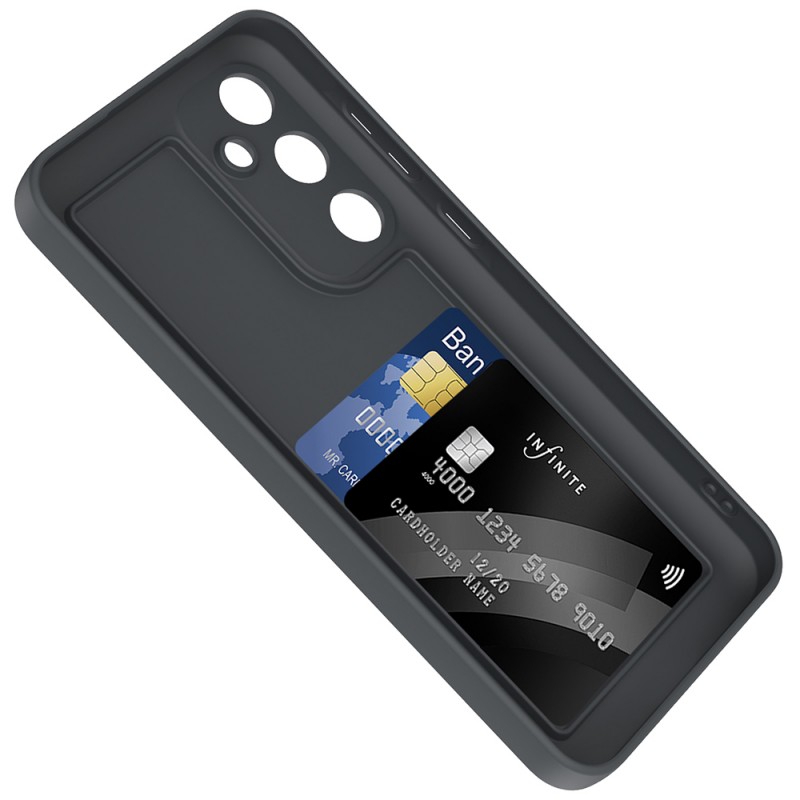 Bal-z Galaxy A36 Kılıf Kamera Korumalı Kartlık Hazneli Zore Vitra Kapak