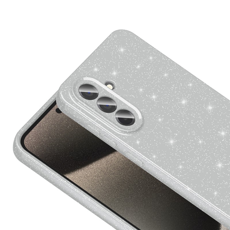 Bal-z Galaxy A36 Kılıf Kamera Korumalı Simli Lüks Zore Koton Kapak