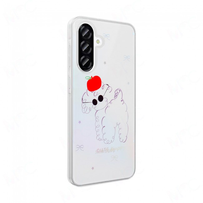 Galaxy A36 Kılıf Şeffaf Figürlü Zore Folk Sert Kapak Galaxy A36 Kılıf Şeffaf Figürlü Zore Folk Sert Kapak