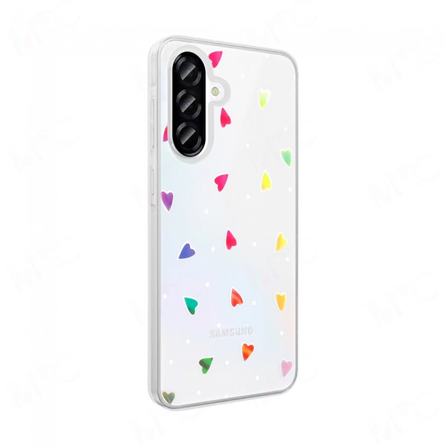 Galaxy A36 Kılıf Şeffaf Figürlü Zore Folk Sert Kapak Galaxy A36 Kılıf Şeffaf Figürlü Zore Folk Sert Kapak