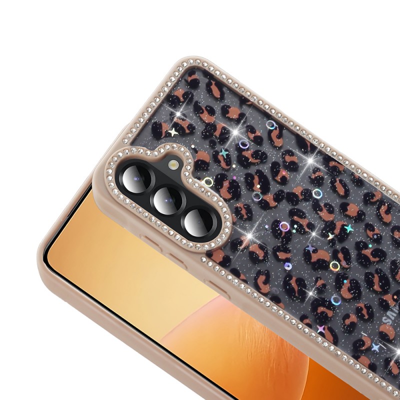 Bal-z Galaxy A36 Kılıf Taşlı ve Simli Tasarım Zore Azra Kapak