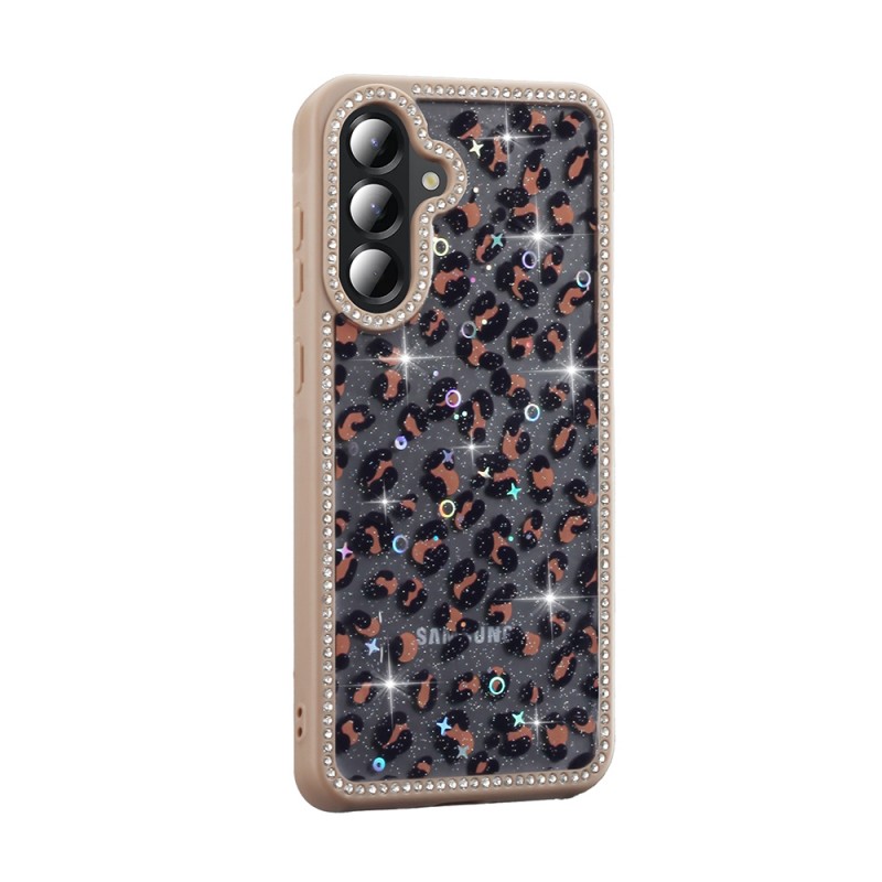 Bal-z Galaxy A36 Kılıf Taşlı ve Simli Tasarım Zore Azra Kapak